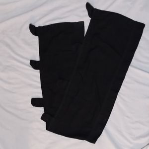 Curtain Valance by Home in Black